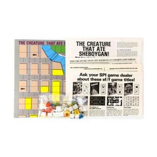 SPI Wargame Creature That Ate Sheboygan Bag VG+