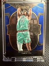 Panini Select 2022-23 Concourse Blue Devin Vassell Spurs #64 Basketball