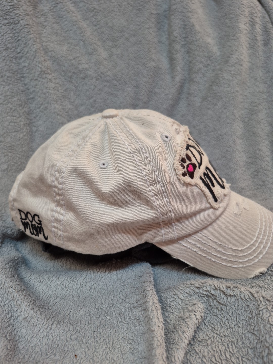 White Cap Sticker White