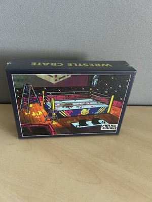 Wrestle Crate Exklusiv Puzzle - 500 Teile - Wrestling Ring Motiv - NEU & OVP