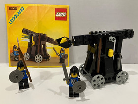 LEGO King's Castle Catapult #6030 Legoland COMPLETE w/ Instructions Vintage 1984