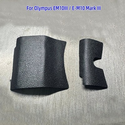 Camera Shell Side Hand Grip Slot Rubber Cover for Olympus EM10III E-M10 Mark III
