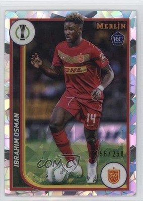 2023 Merlin UEFA Club Competitions Atomic Refractor Ibrahim Osman Rookie RC 0z8w