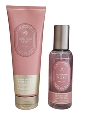 Bath & Body Works Heirloom Rose Body Cream, 8 oz + Essential Oil Perfume Mist