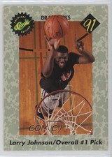 1991 Classic Draft Picks Larry Johnson #44 1e19