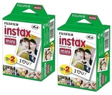 40 Prints Fujifilm Instax Mini Instant Film for Fuji 11, 9 Polaroid 300 Camera