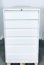 Bisley Karteikartenschrank Aktenschrank lichtgrau abschließbar GEPFLEGT