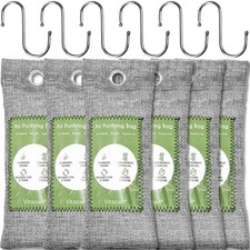 Bamboo Charcoal Air Purifying Bag,Activated Charcoal Odor Absorber for Shoe