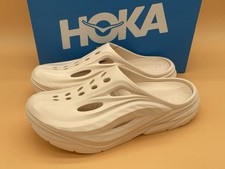 Size 10 Men / 12 Women Hoka One One Ora Recovery Mule Slides Vanilla 1146951 VLV