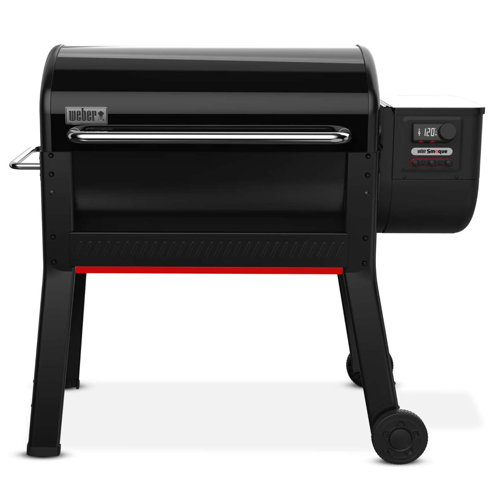 Weber Smoque XL Pellet Grill, 34 Inch Wood Fired Pellet Smoker with Wifi Capabil