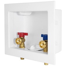 1 Piece EFIELD Washing Machine Outlet Box,1/2"Pex-A PEX-A Expansion, White