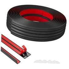 Wall Corner Protector Trim, 40 Feet Flexible Inside Outside 1.6in 40ft Black