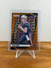 2024 Panini Prizm - Rookies Drake Maye #329 Lazer Prizm (RC)