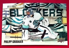 2022-23 PHILIPP GRUBAUER Blockers Seattle Kraken #BL-12 UD ALLURE