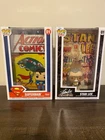 New ListingSuperman And Stan Lee Comic Cover Funko Pops! Both #1 And In Great Condition!
