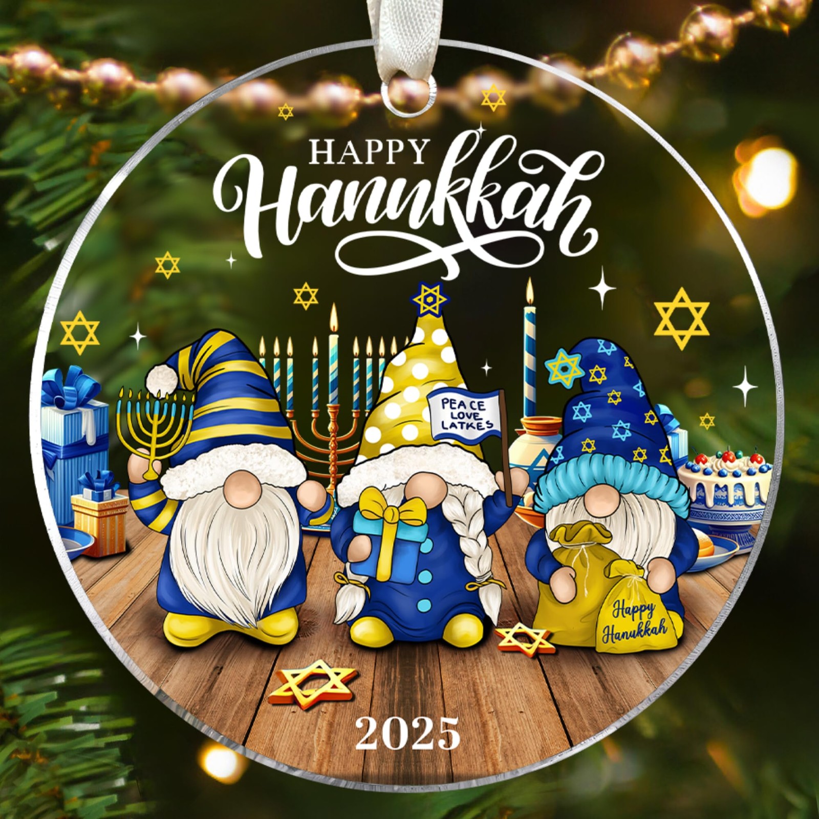 Best Hanukkah Gifts - Ornaments Jewish Christmas Ornaments Chanukah Ornament