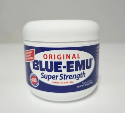 BLUE-EMU Original Super Strength Emu Oil 4 Oz Topical Cream Sealed EXP 06/2029