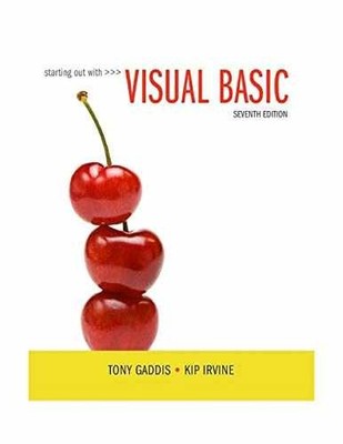 Starting Out With Visual Basic - Paperback, by Gaddis Tony; Irvine - Acceptable