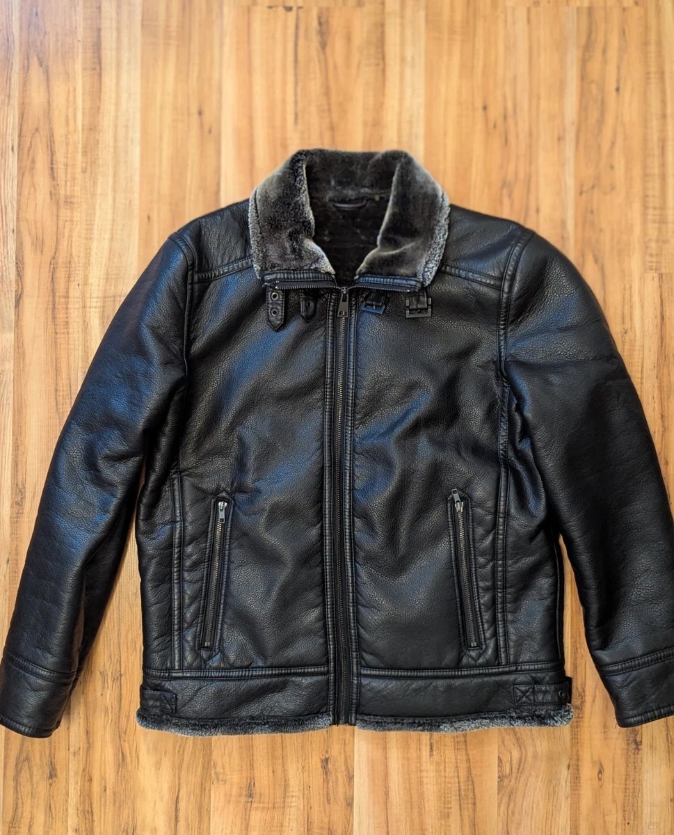 black rivet leather jacket products for sale | eBay