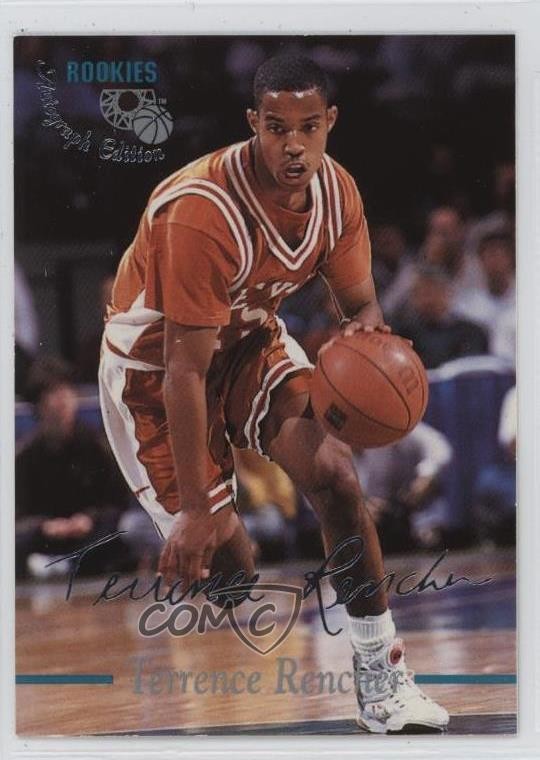 1995 Classic Rookies Auto Edition Terrence Rencher #30 RC 3c7