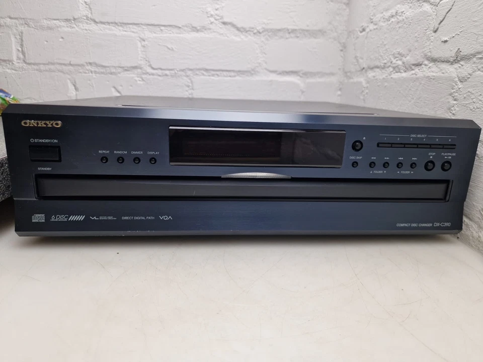 Onkyo DX-C390 6-fach CD-Wechsler Schwarz – HiFi Audio CD-Player Getestet - Bild 3 von 4