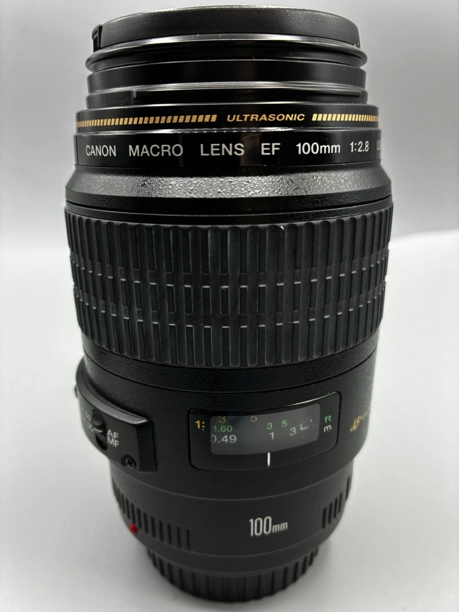 Canon EF f/2.8 100mm Focal Macro/Close Up Lenses for sale | eBay
