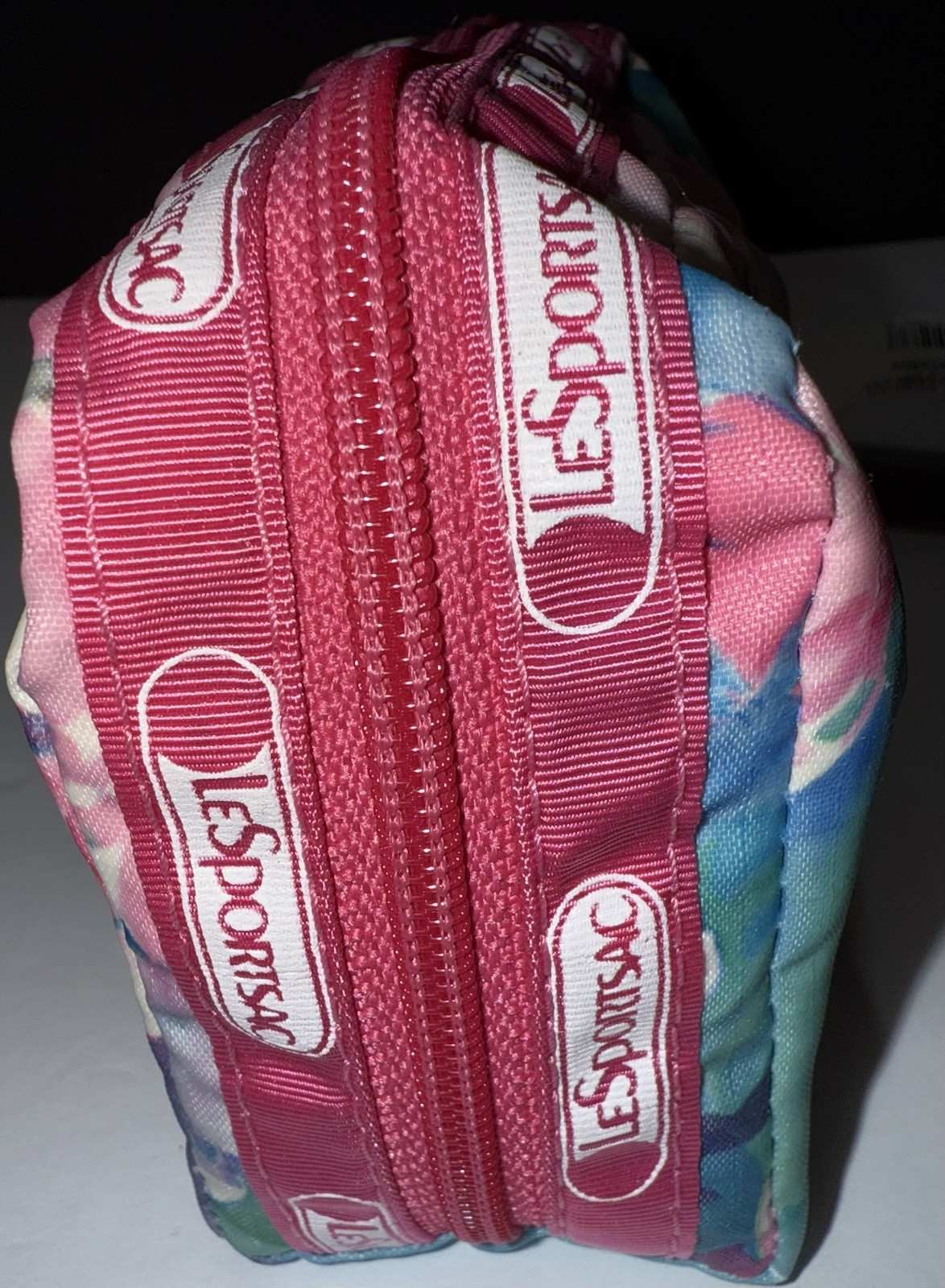 LeSportSac Rectangular Cosmetic Case Zip Pouch Pi… - image 3