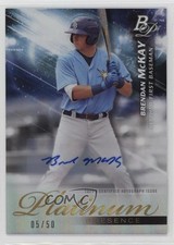 2018 Bowman Platinum Platinum Presence Auto 5/50 Brendan McKay #PP-13 Auto un2