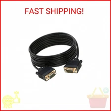 Cables Direct Online 10FT SVGA Monitor Cable - Male to Male VGA to VGA 1080P for