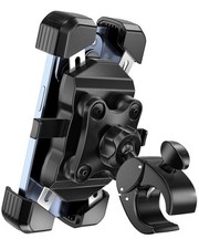 Bike Phone Holder with Vibration Dampener, Anti-Shake Motorcycle Cell Phone Hold