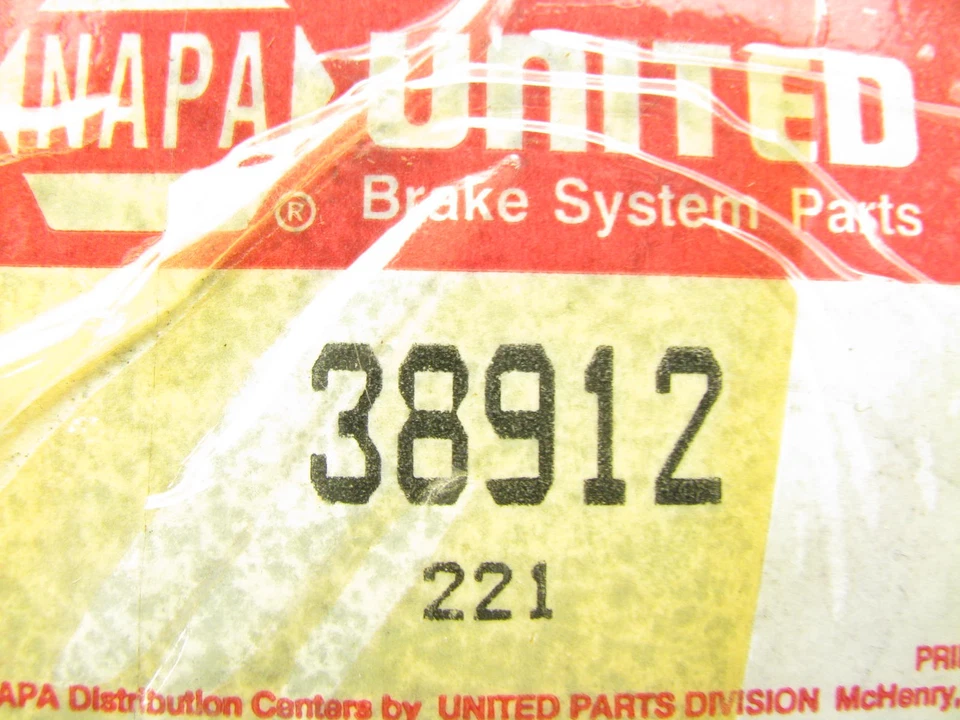 Manguera de freno delantera izquierda Napa 38912 1984-1986 International Harvester Cargostar Foto 3 de 3