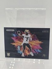 SHEDEUR SANDERS 2025 Prizm Draft Picks Black Color Blast CASE HIT SSP NICE!