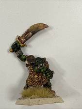 Orc Boss Big Un w/ Sword Metal Citadel Warhammer & Goblins Boyz 1996