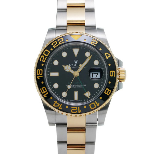 Rolex GMT-Master II Stick Dial 2009 116713LN Automatic 40mm Bl...