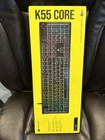 NEW Corsair K55 Core RGB Gaming Keyboard Black Light Up Keys CH-9226C65-NA