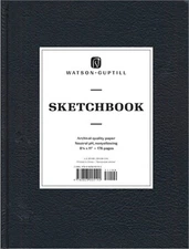 Large Sketchbook (Kivar, Black) (Hardback or Cased Book)
