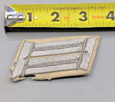 WWII/2 German Army officers bullion collar tab for the dress uniform