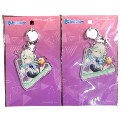 Hololive Ceres Fauna Starter Goods Acryl Schlüsselanhänger 2er Set Neu