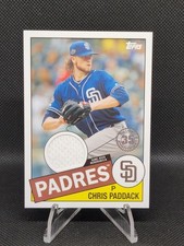 2020 Topps - 1985 Topps Baseball Relics Series 2 Chris Paddack #85TR-CP (MEM)
