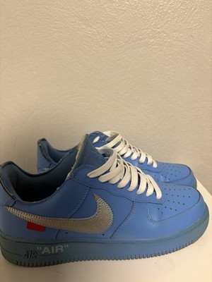 Nike Air Force 1 Low Off-White MCA University Blue Low Top Men s Sneakers