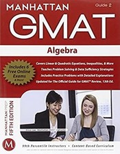 Algebra Paperback Manhattan GMAT Staff