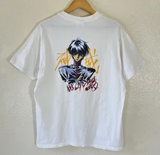 Vintage Anime Expo T Shirt Men Size Large 1997 Sojiro Seta Double Sided