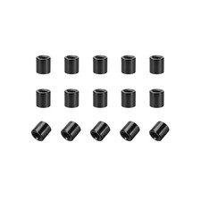 15pcs M3x6mm Round Aluminum Standoff Column Spacer Female Black for RC Drone