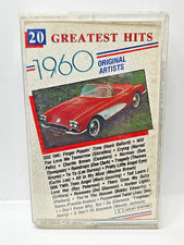 Cassette Tape 1960 20 Greatest Hits DLX-7868 Highland Music 1987