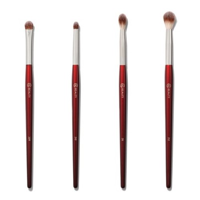 Professional Eyeshadow Brush Set - 4PC for Precise Makeup  Flawless Blending