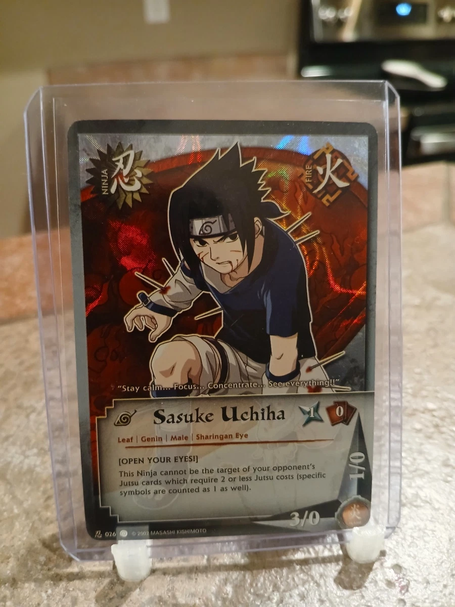 Naruto Sasuke In Individual Collectible Card Game Cards for sale