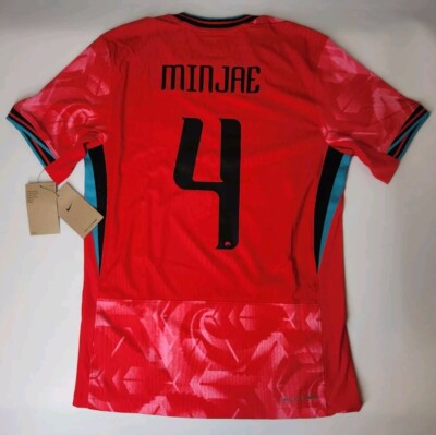 South Korea Away Authentic Jersey Shirt 2024 Nike Kim Min-jae #4 M