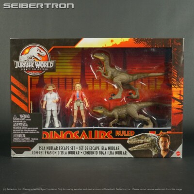 ISLA NUBLAR ESCAPE SET Jurassic Park Legacy Collection Hammond +Sattler 2019 New