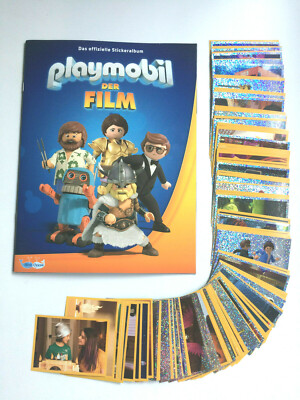 Playmobil - der Film (2019)  Stickeralbum + kompletter Satz ,Blue Ocean
