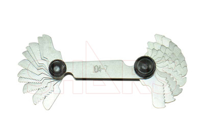 SHARS 0.4-7 mm Metric Screw Pitch Gage New !